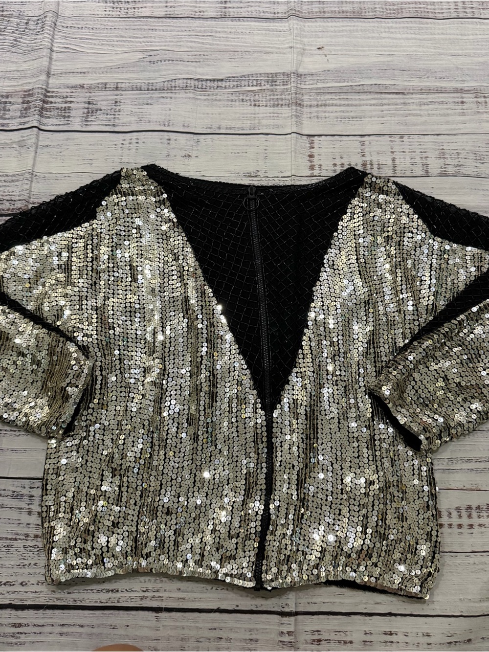 Vintage Judith Ann Creations sequin top   Size extra small